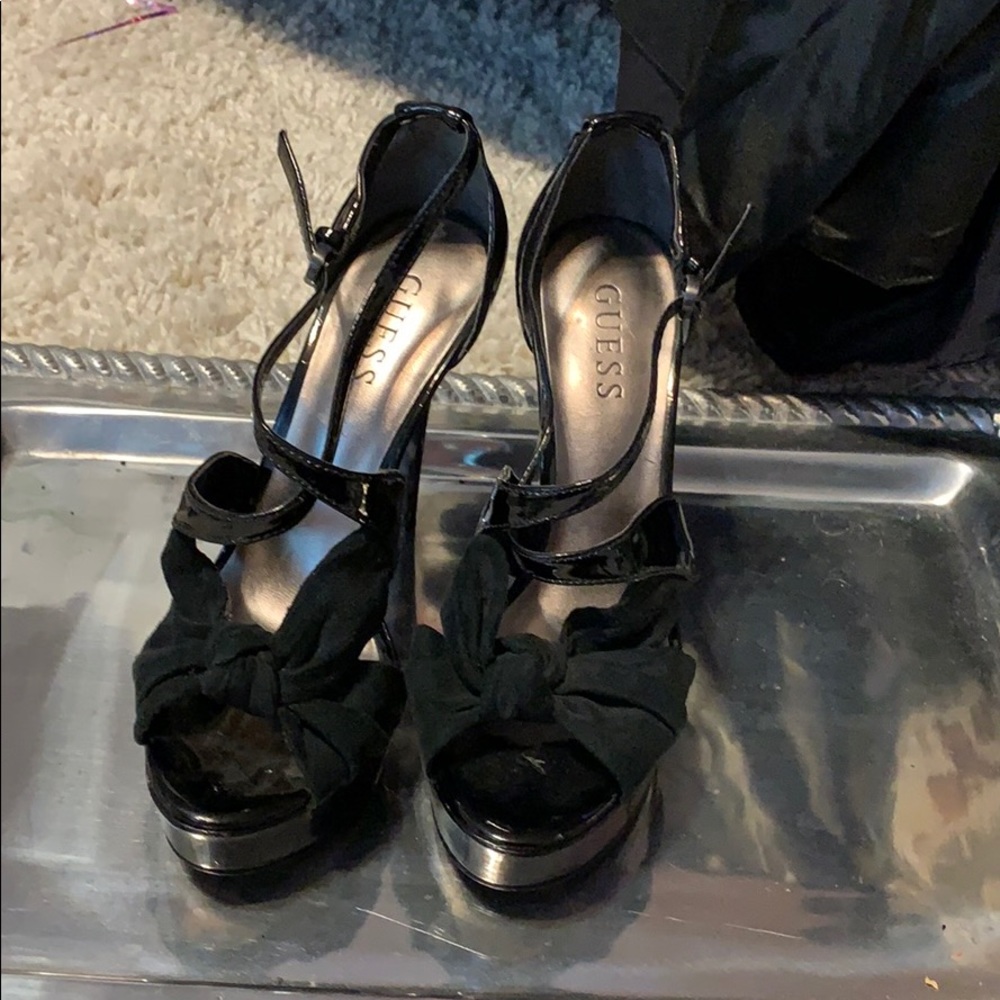 Guess gorgeous platform high heels **see pics 7M